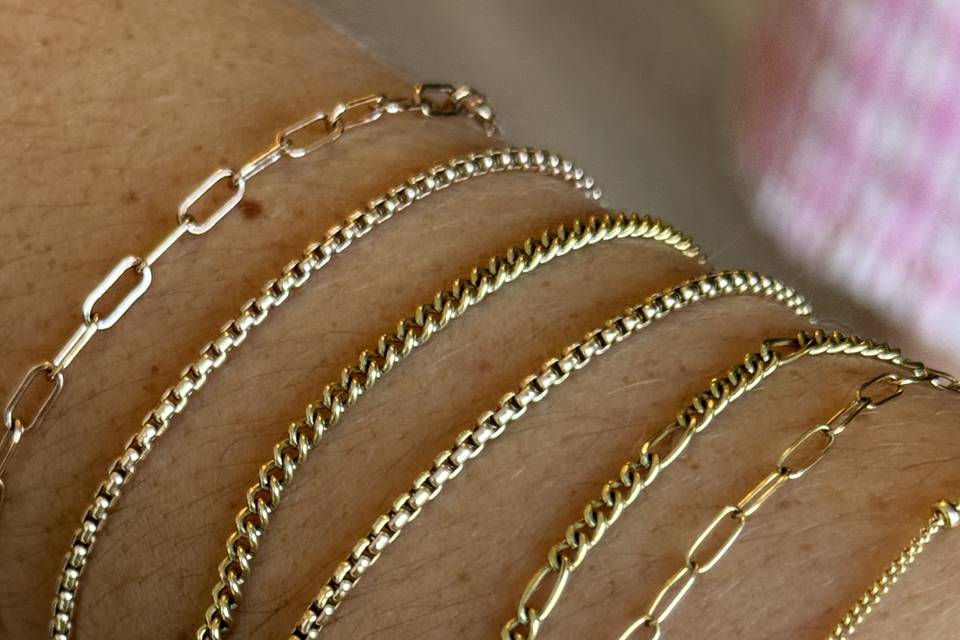 14k Gold Filled Chains