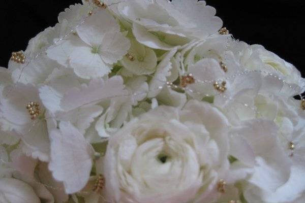 flowers by the greenery