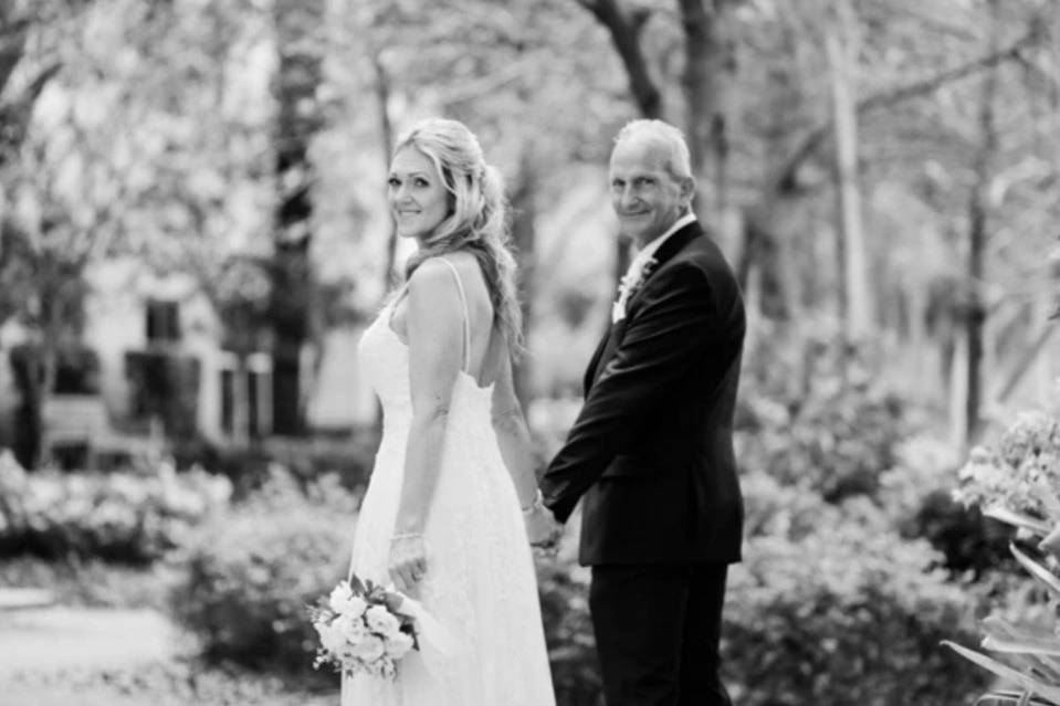 Newlyweds walkway