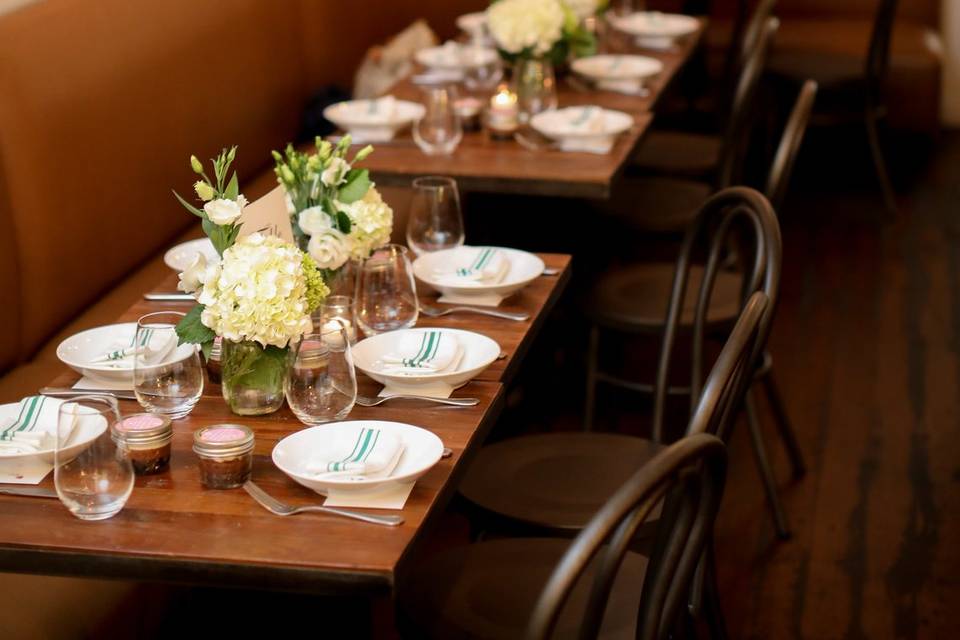 Bridal Shower Tablescape