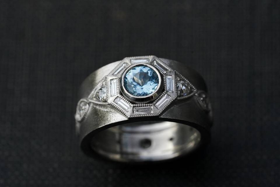 Aquamarine & Platinum