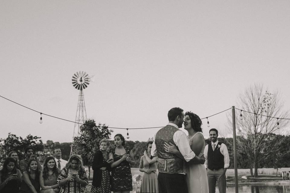 Couple dancing