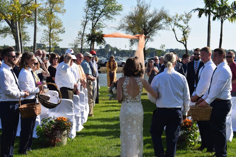 Ceremony With Bride