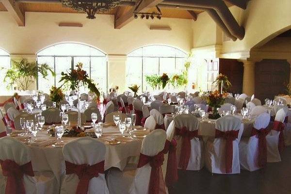 Reception area