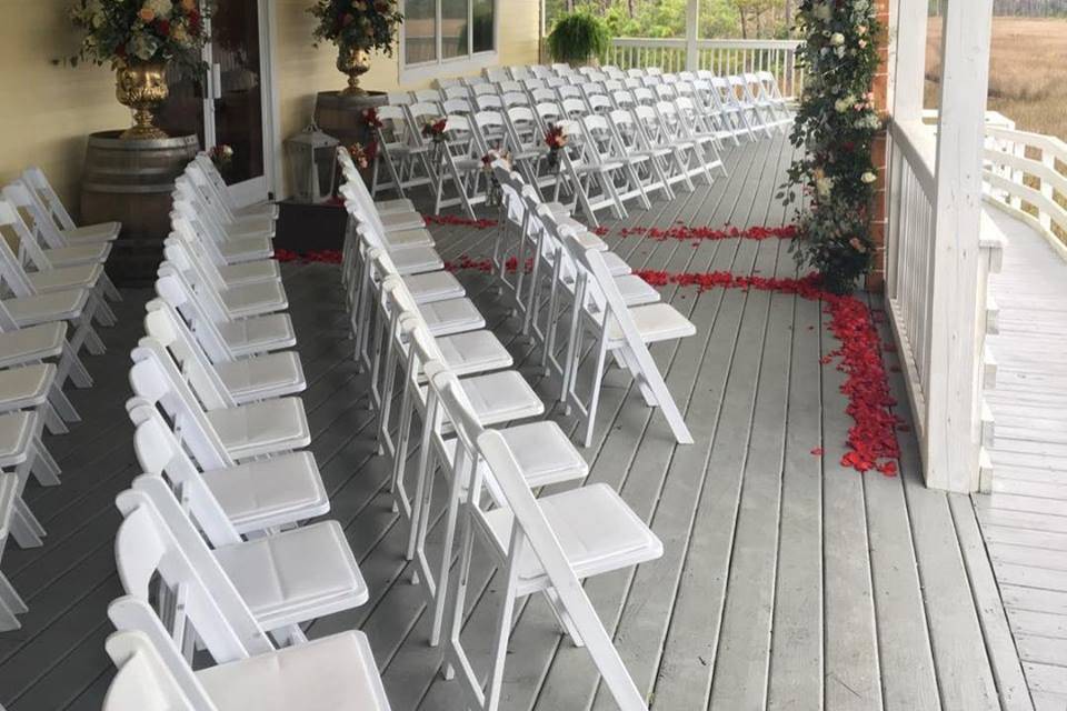 Ceremony on the Deck