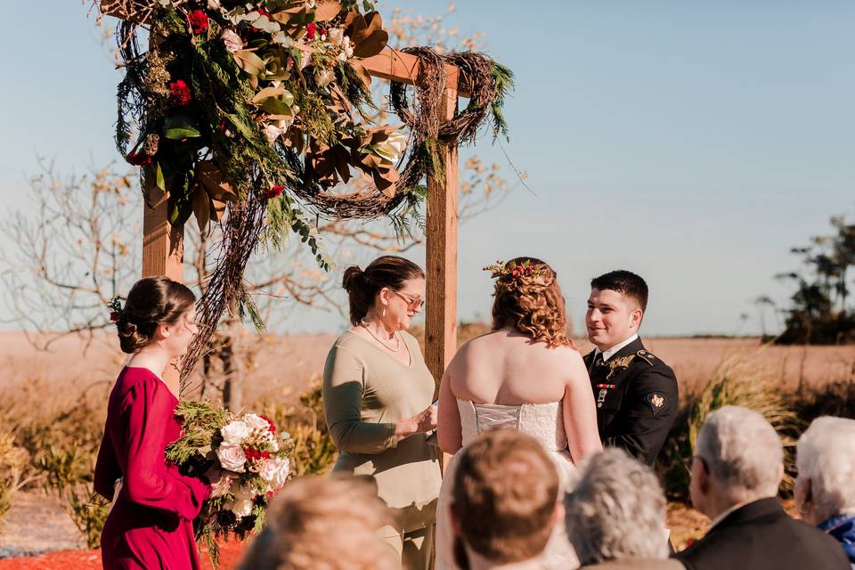 Ceremony site