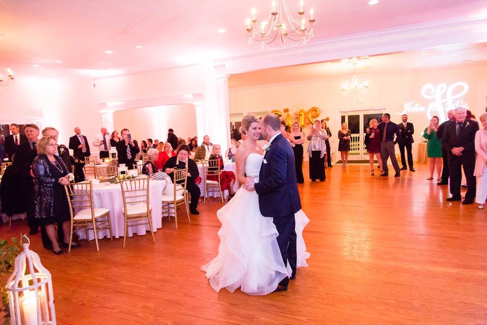 Ballroom with Uplighting