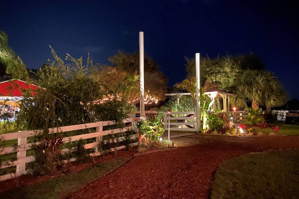 Enterance to the barn