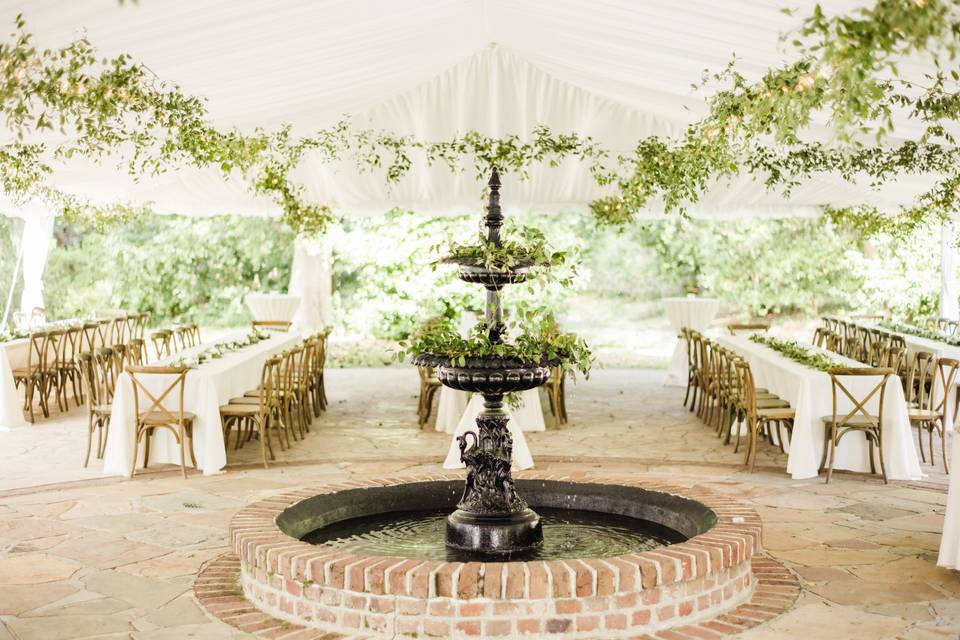 Reception Area & Fountain