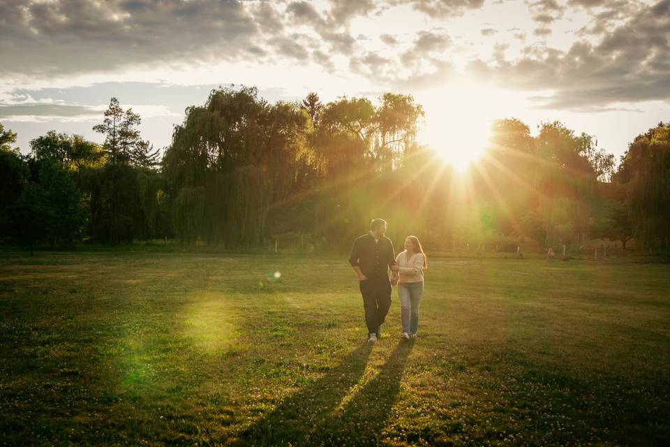 Outdoor Engagement Session