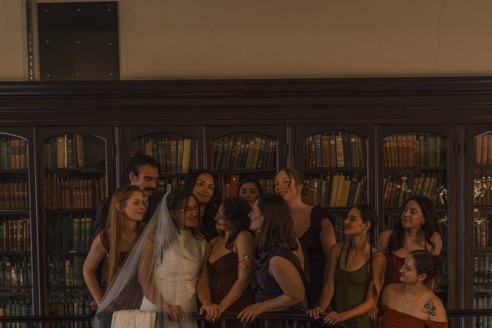 Library Wedding