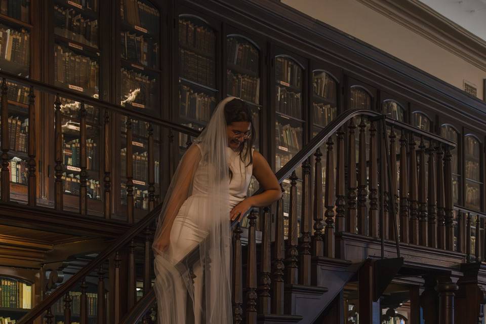 Library Wedding