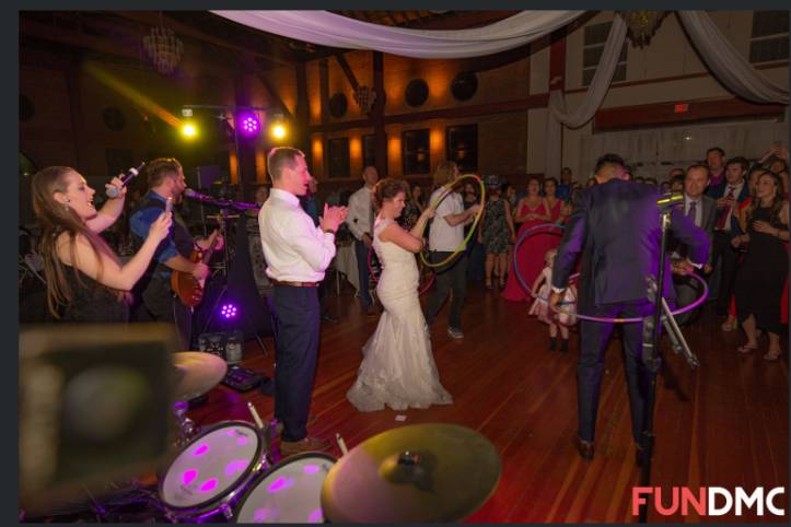 Bride Hula Hooping