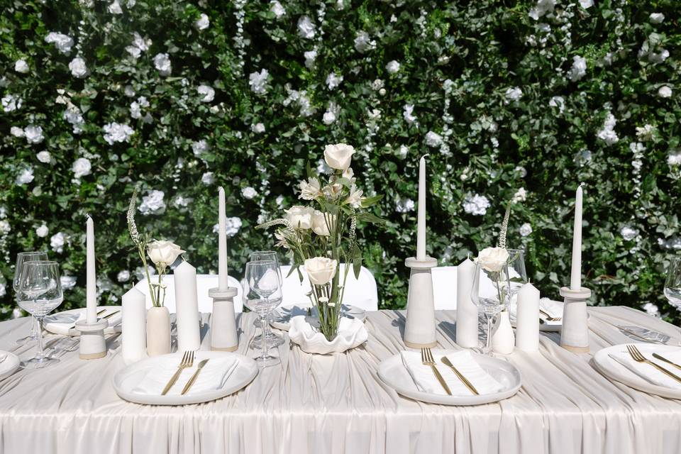Grand Estate Garden Wall
