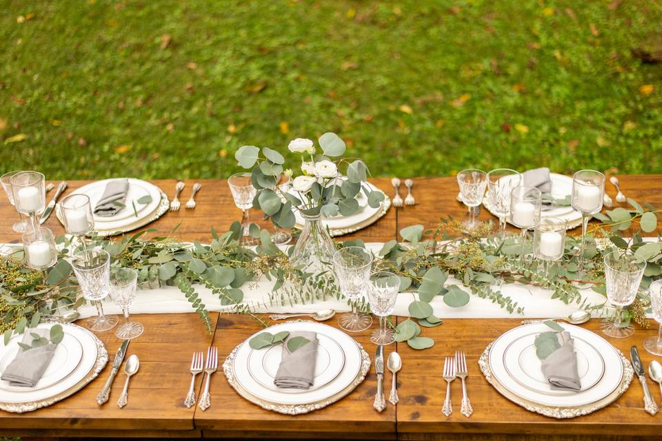 Formal place setting