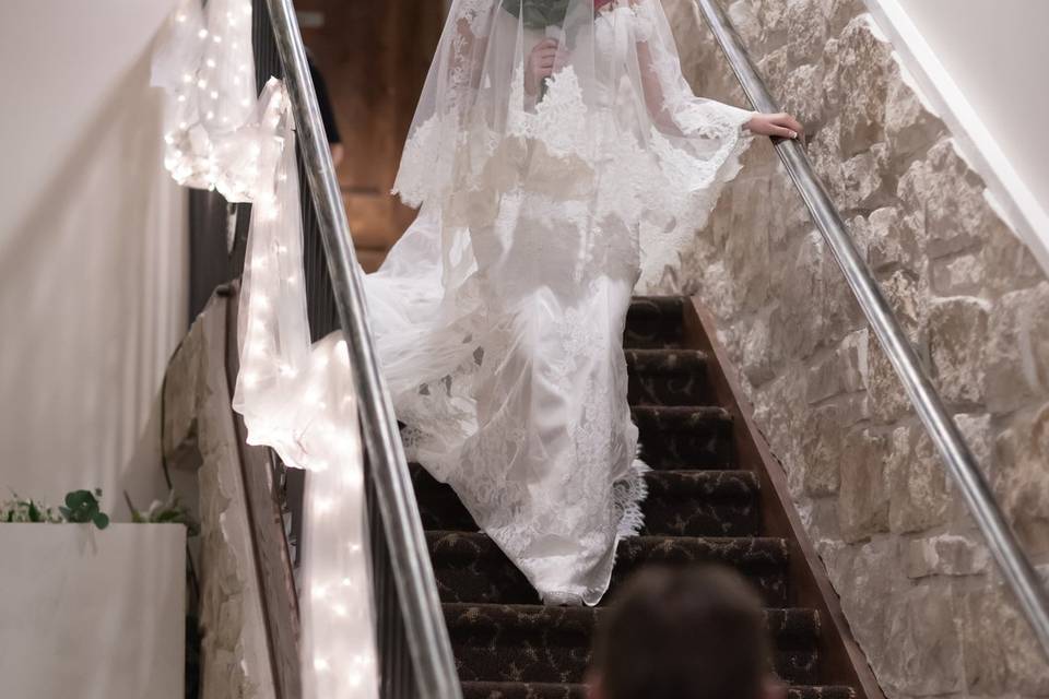 Bride & Groom Staircase