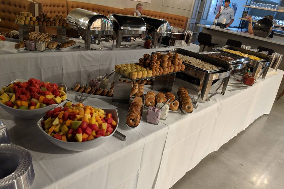 Breakfast buffet