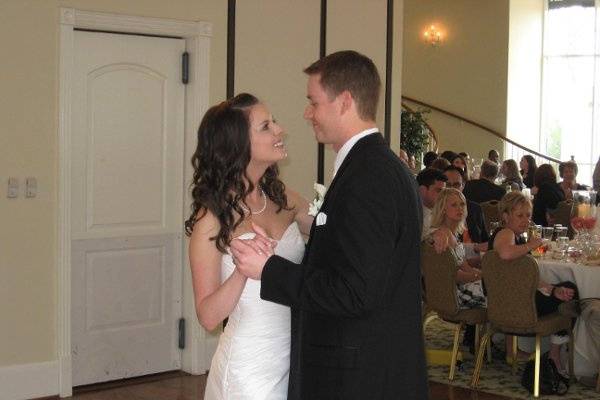Our first dance...