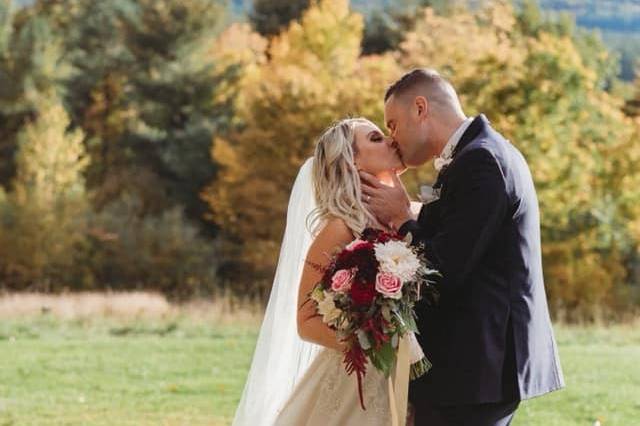 Beautiful fall Bridal bouquet