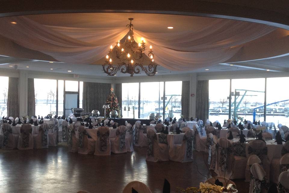 Wedding & event ceiling draping Buffalo