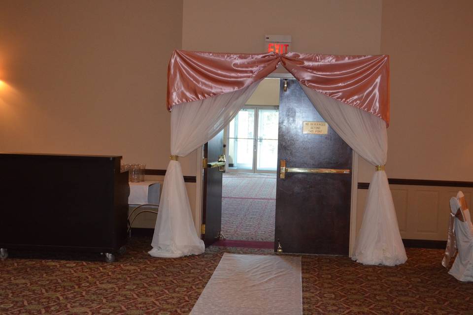 Reception Entrance