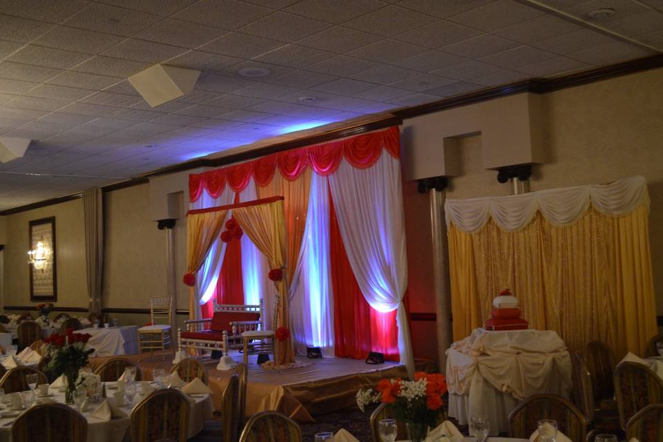 Pakistani Wedding Backdrop