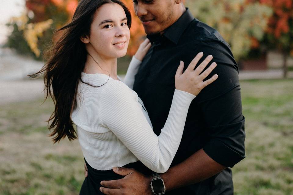Engagement, save the date