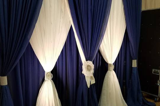 Sample curtain rentals