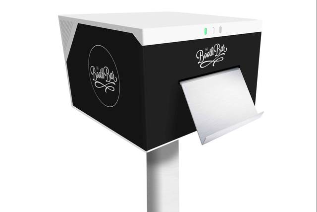 The Booth Bar Hashtag Printer