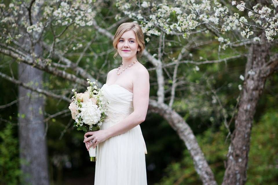 Pre-bridal shots in our gardens