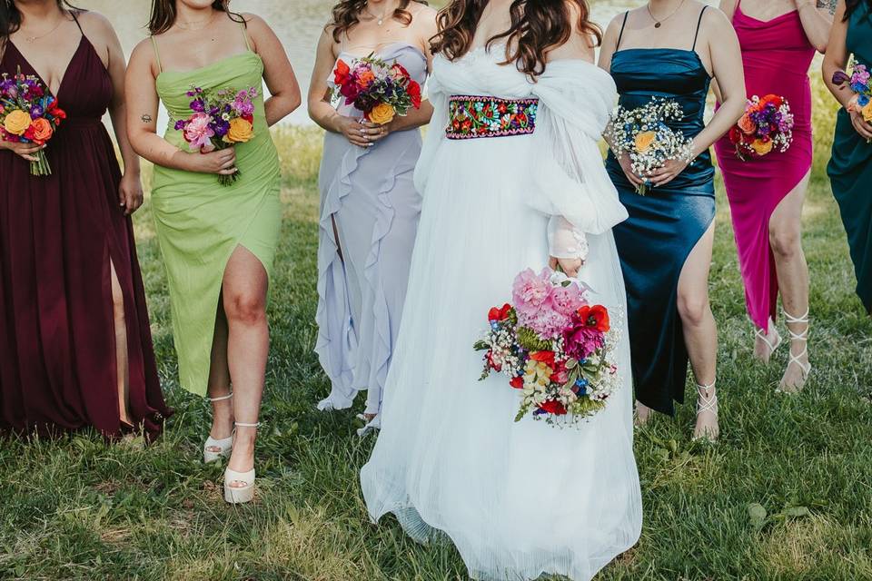 Bride Squad Floral Design!