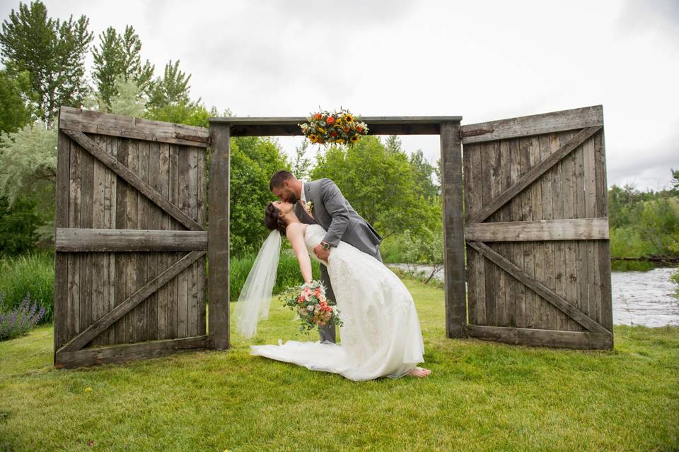 Barn Door Arch