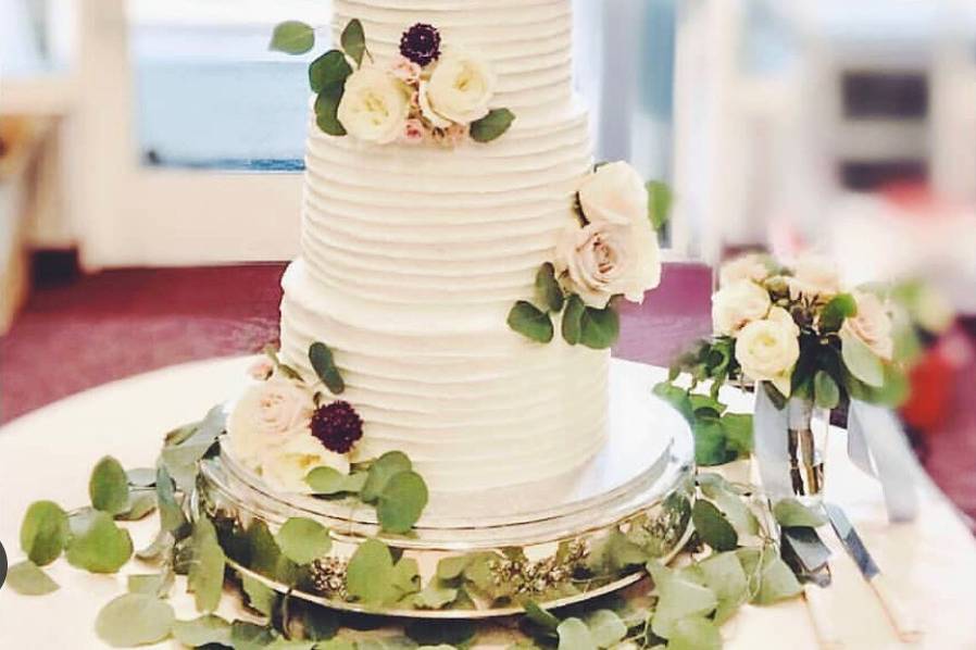 Buttercream Wedding Cake