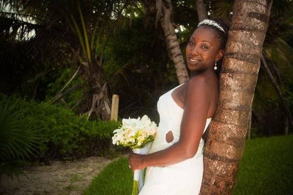 Bride's portrait