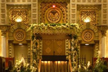 The aisle.