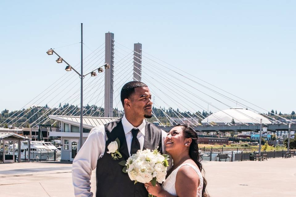 Courthouse Tacoma wedding