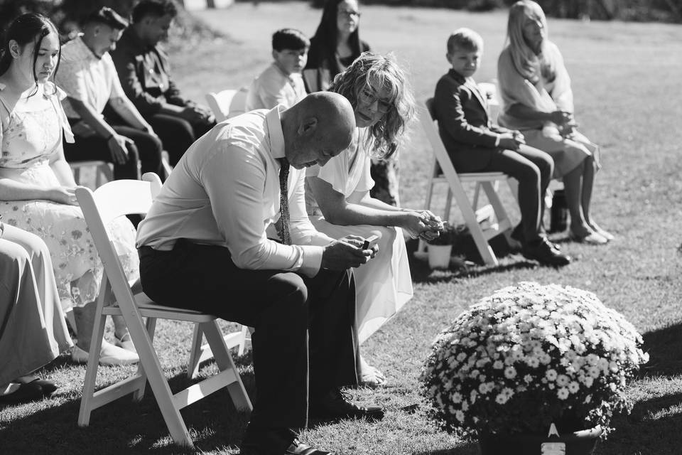 Ceremony Prayer over rings