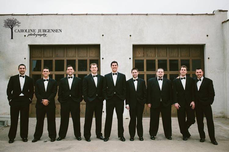 Groom and groomsmen