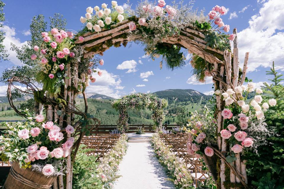 Outdoor Ceremony Layout