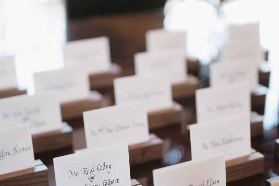 Dinner Seating Cards