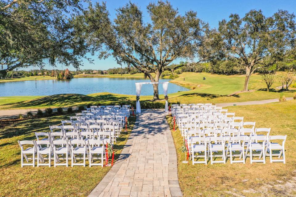 Outside Ceremony Site