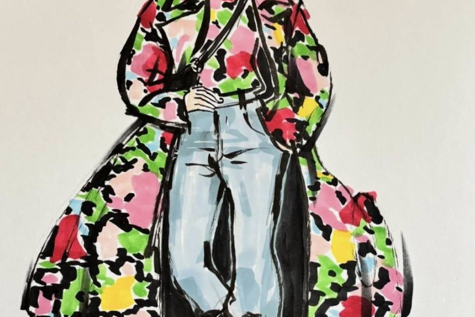 Sue in Florals