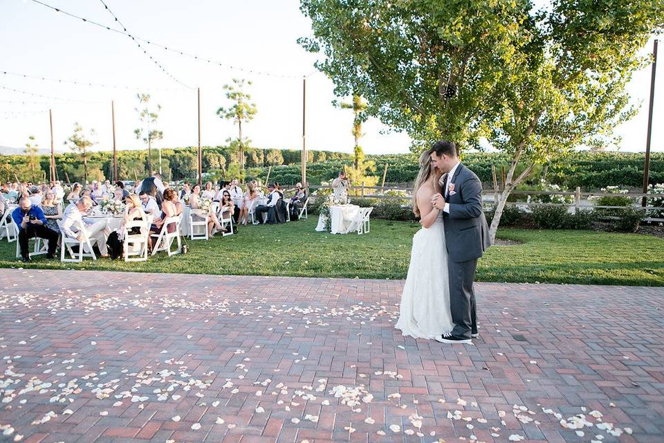 Couple dancing