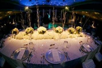 Long table setting