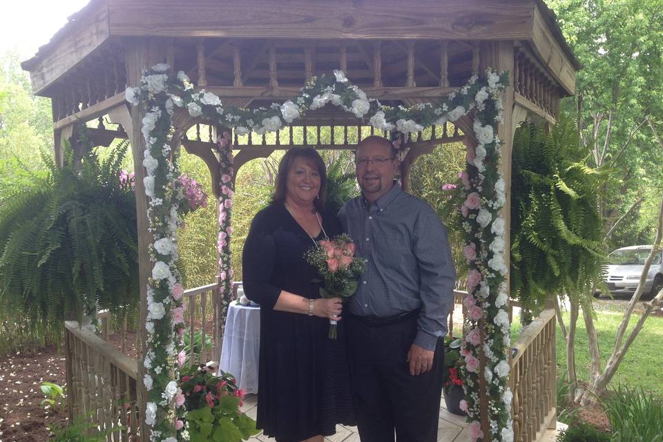 Outdoor Gazebo Wedding