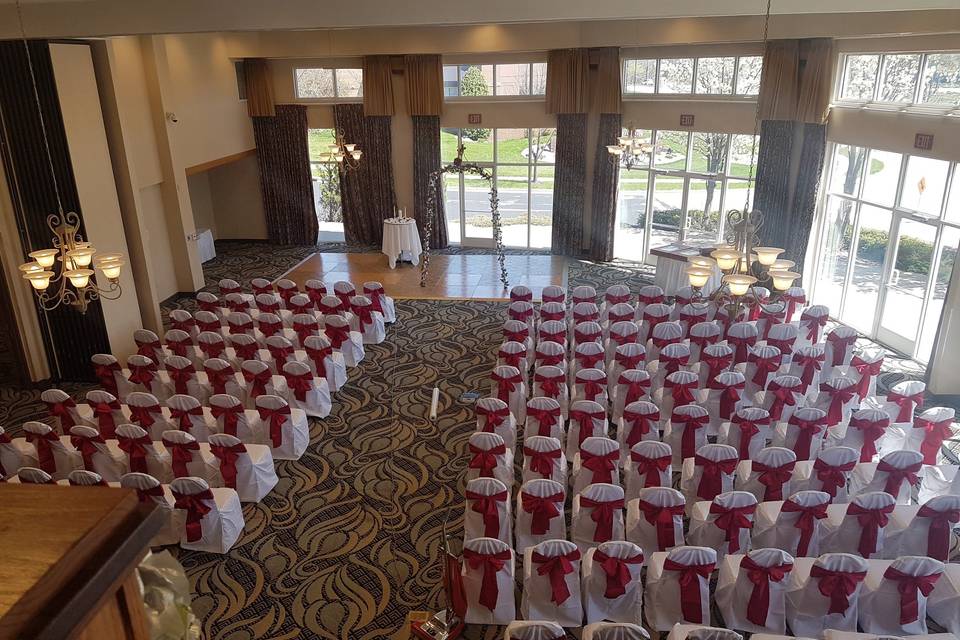 Reception area