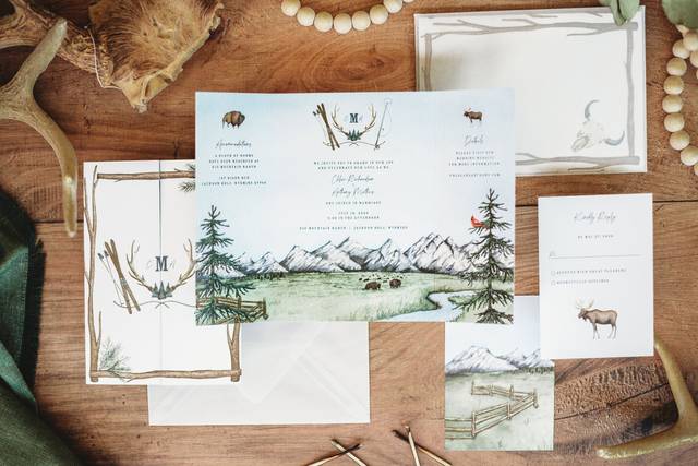 Western Ranch Wedding Invites