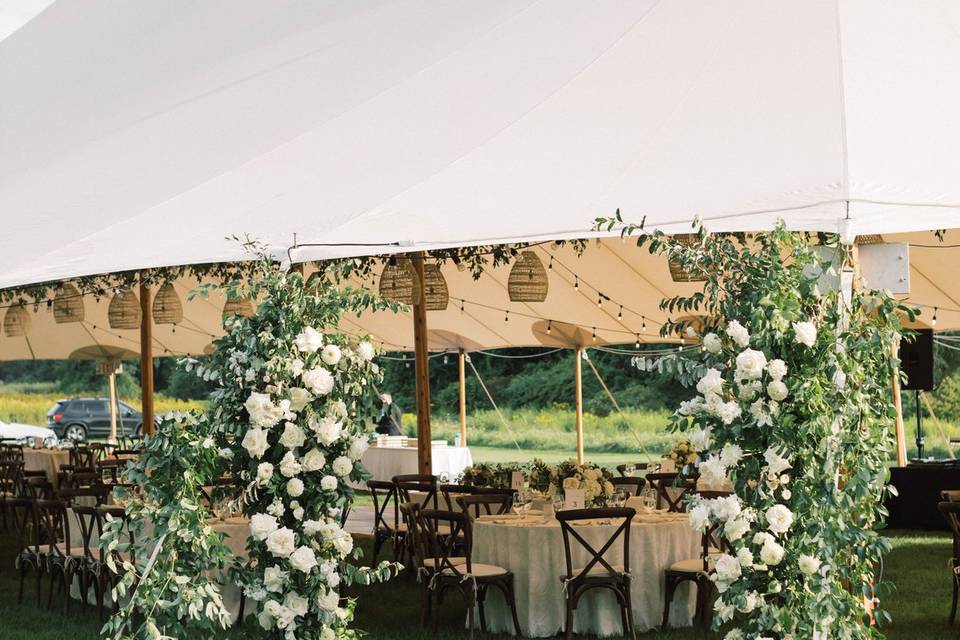 Tented receptions