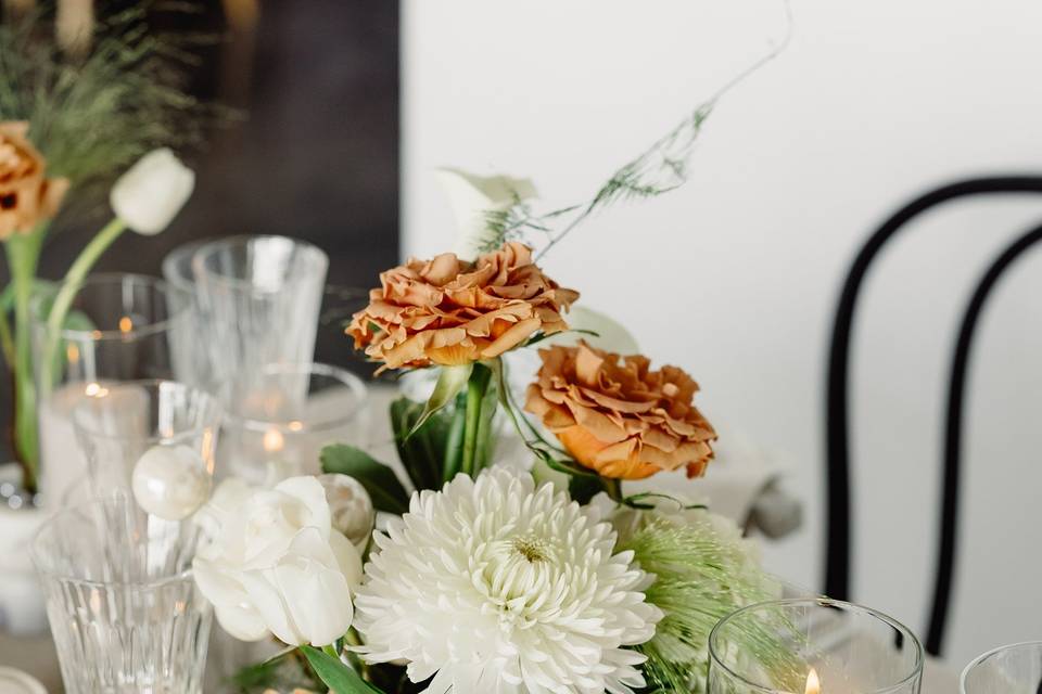 Centerpiece for wedding