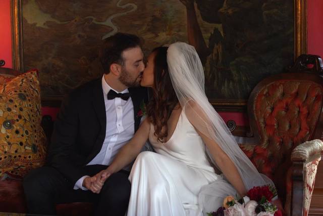 Hollywood estate wedding